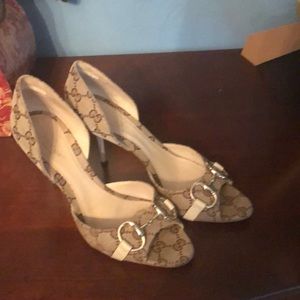 Gucci pumps.  Worn a handful of times.